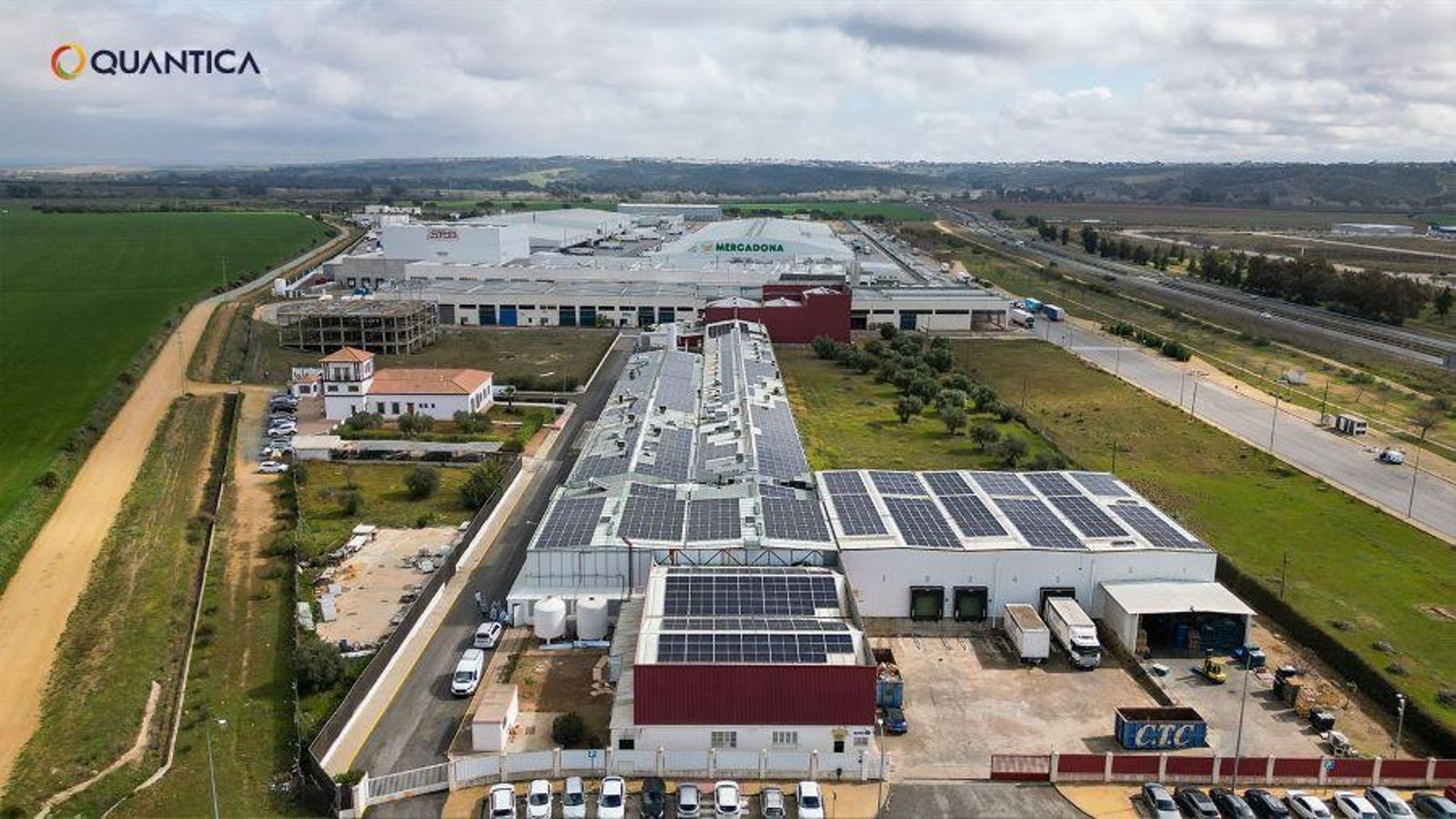 Instalación Quantica en Inés Rosales, Huévar del Aljarafe