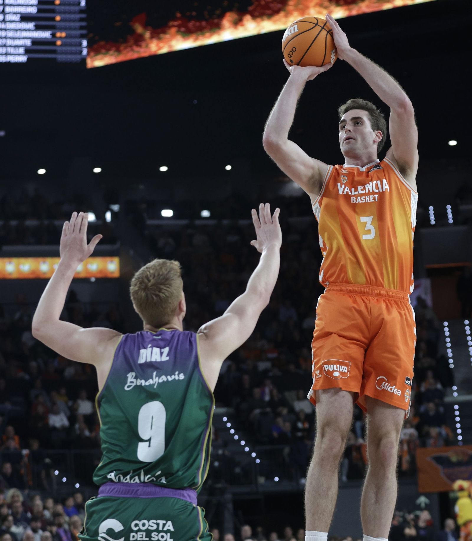 El Valencia Basket-Unicaja, en fotos