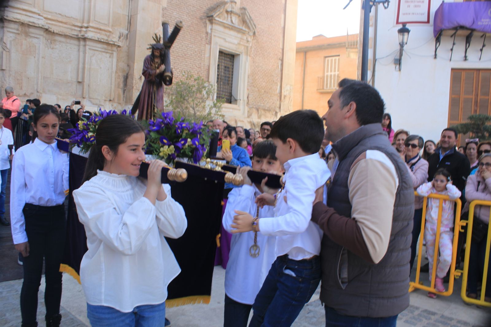 La primera procesión infantil de Vélez-Rubio, en imágenes