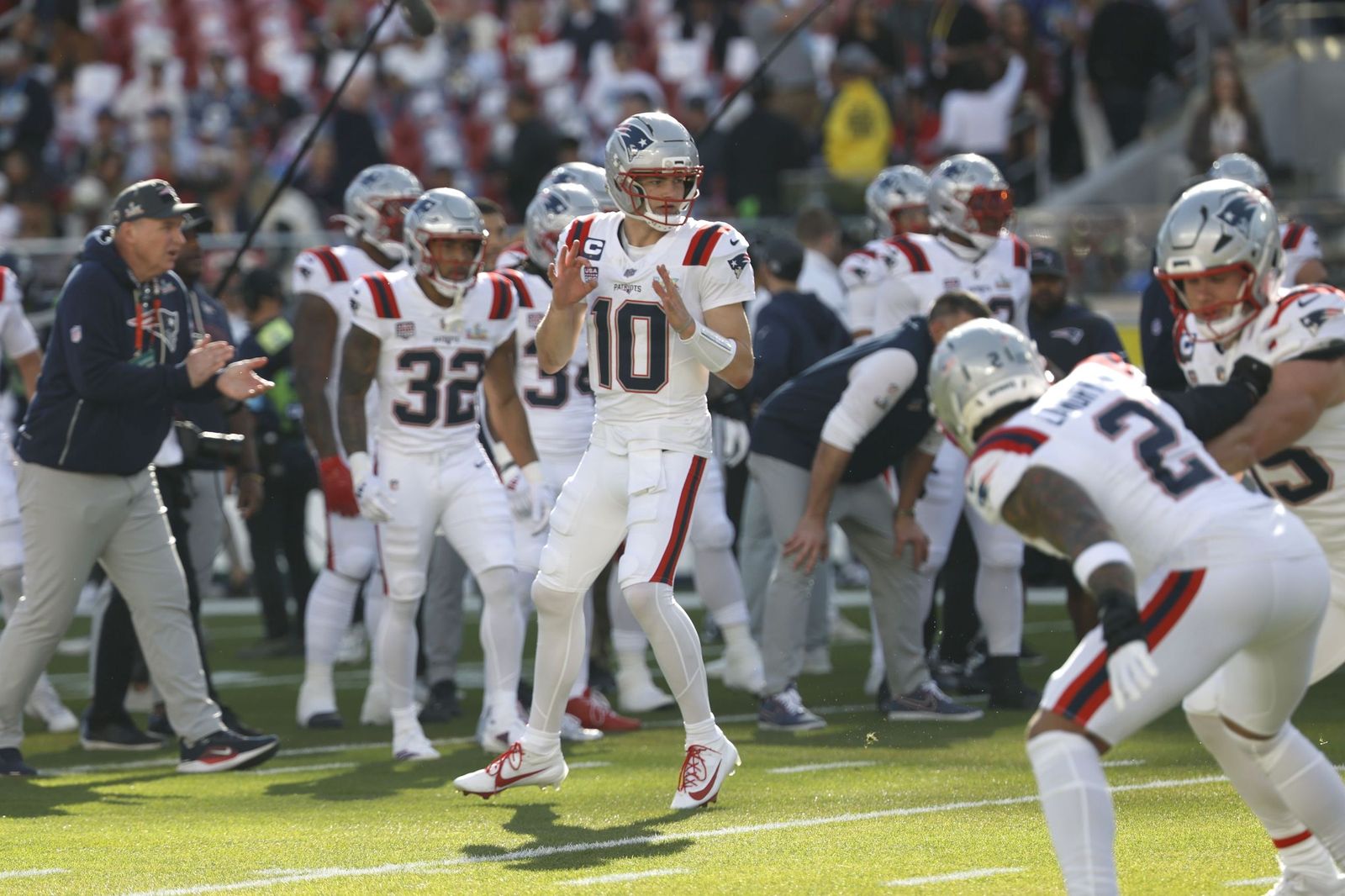 Las mejores fotos de la Super Bowl con la actuación de Bad Bunny