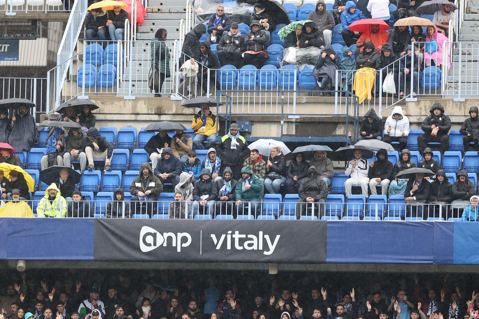 Búscate en las gradas de La Rosaleda en el Málaga CF-Almería