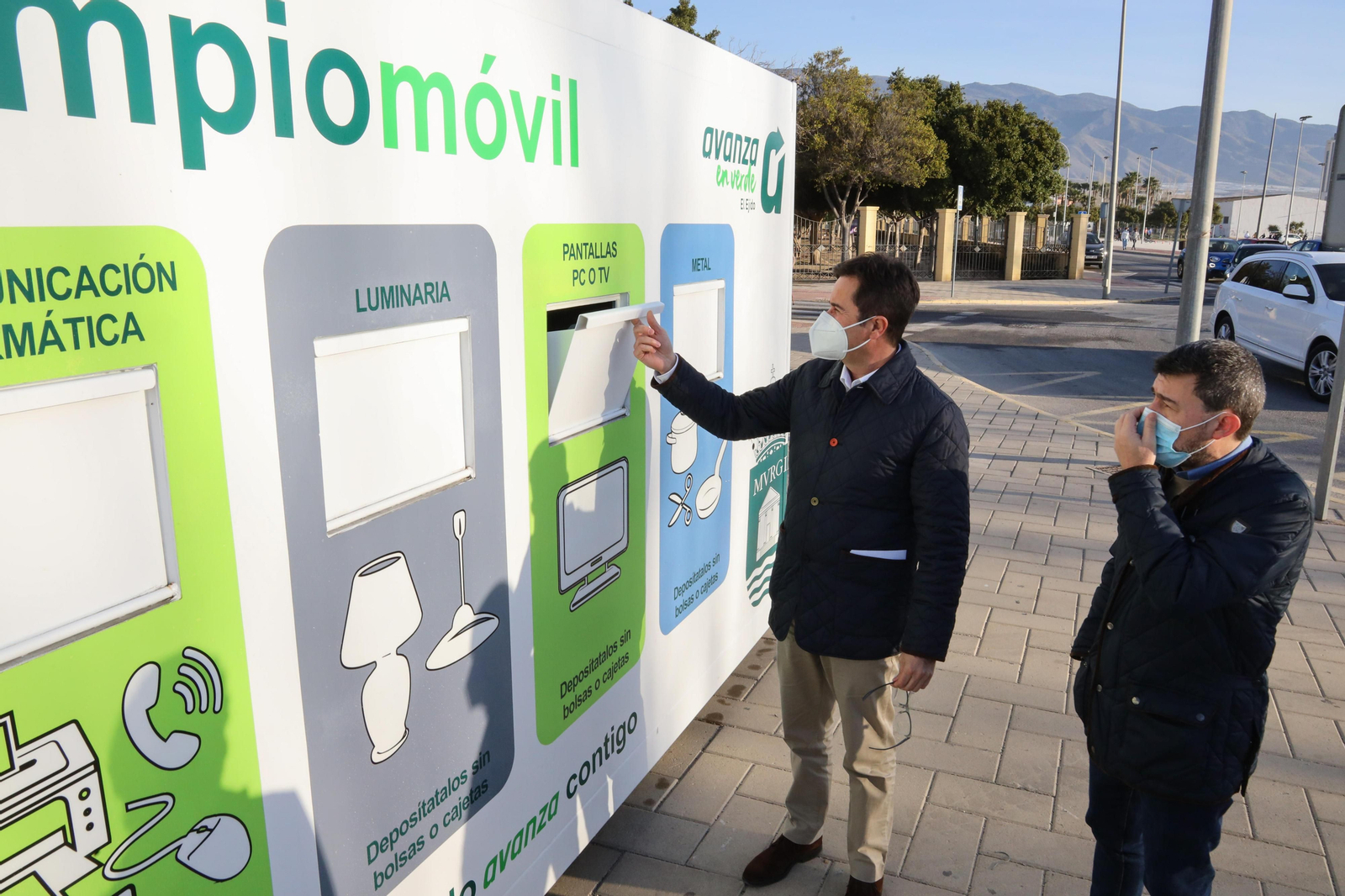 Punto limpio móvil de El Ejido