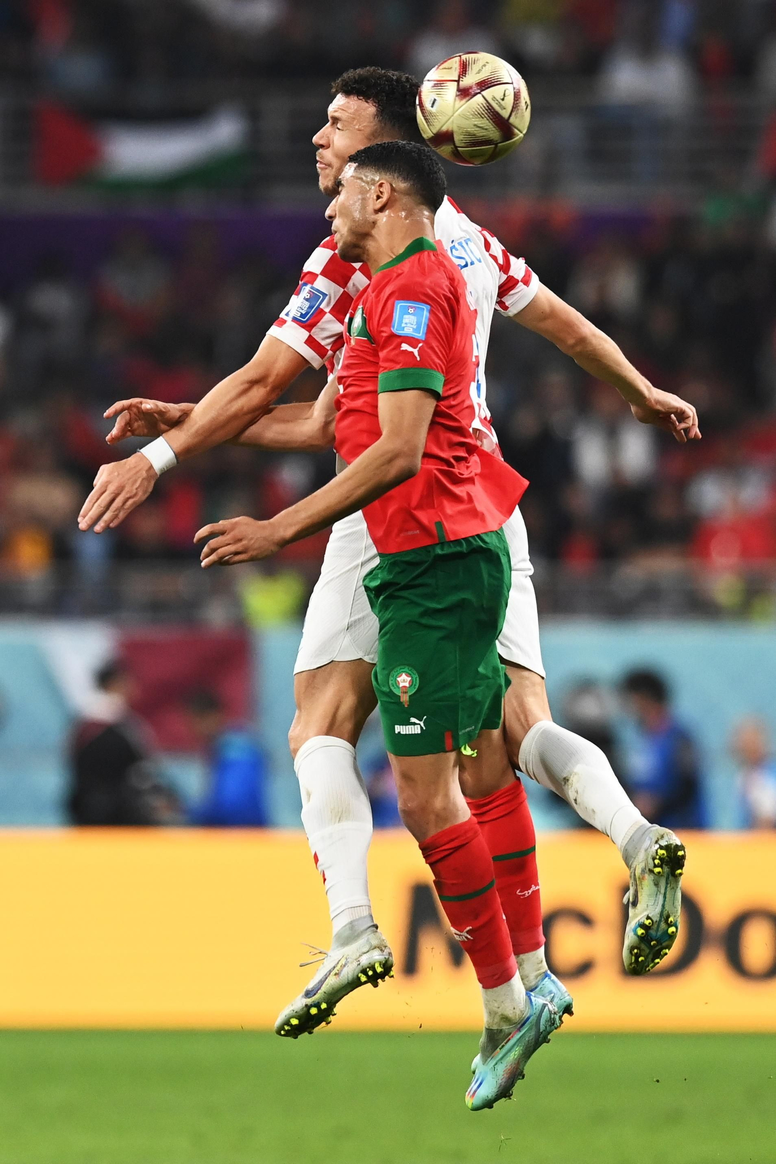 Las fotos del Croacia-Marruecos del Mundial de Qatar