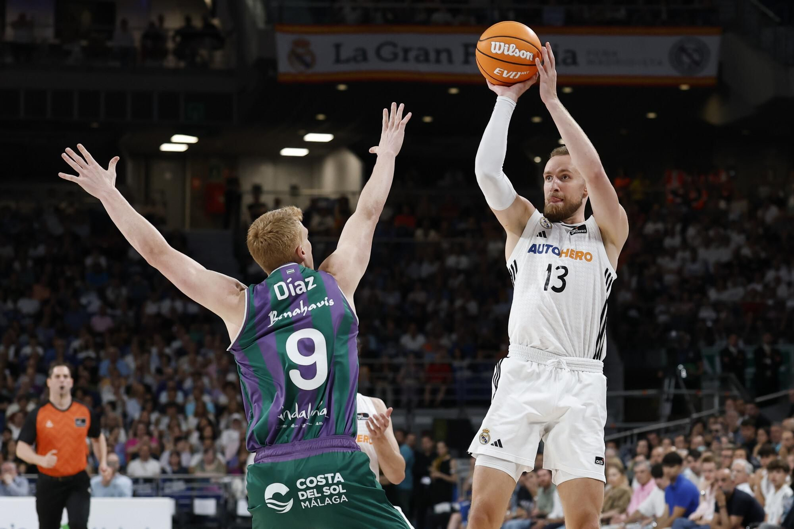 El Real Madrid-Unicaja en fotos