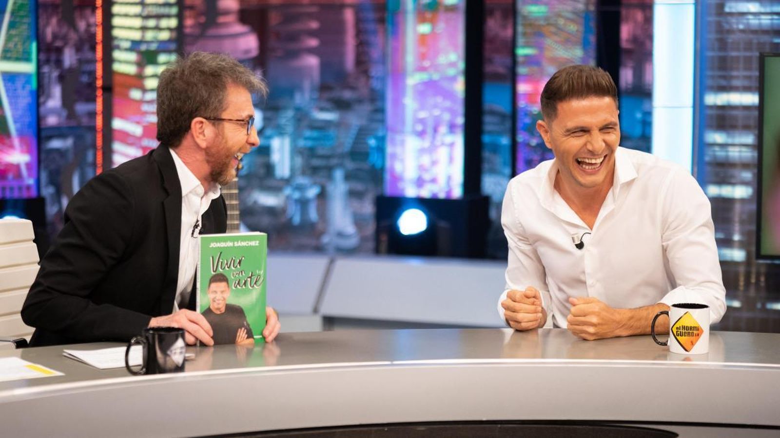 El futbolista Joaquín Sánchez durante una entrevista en El Hormiguero