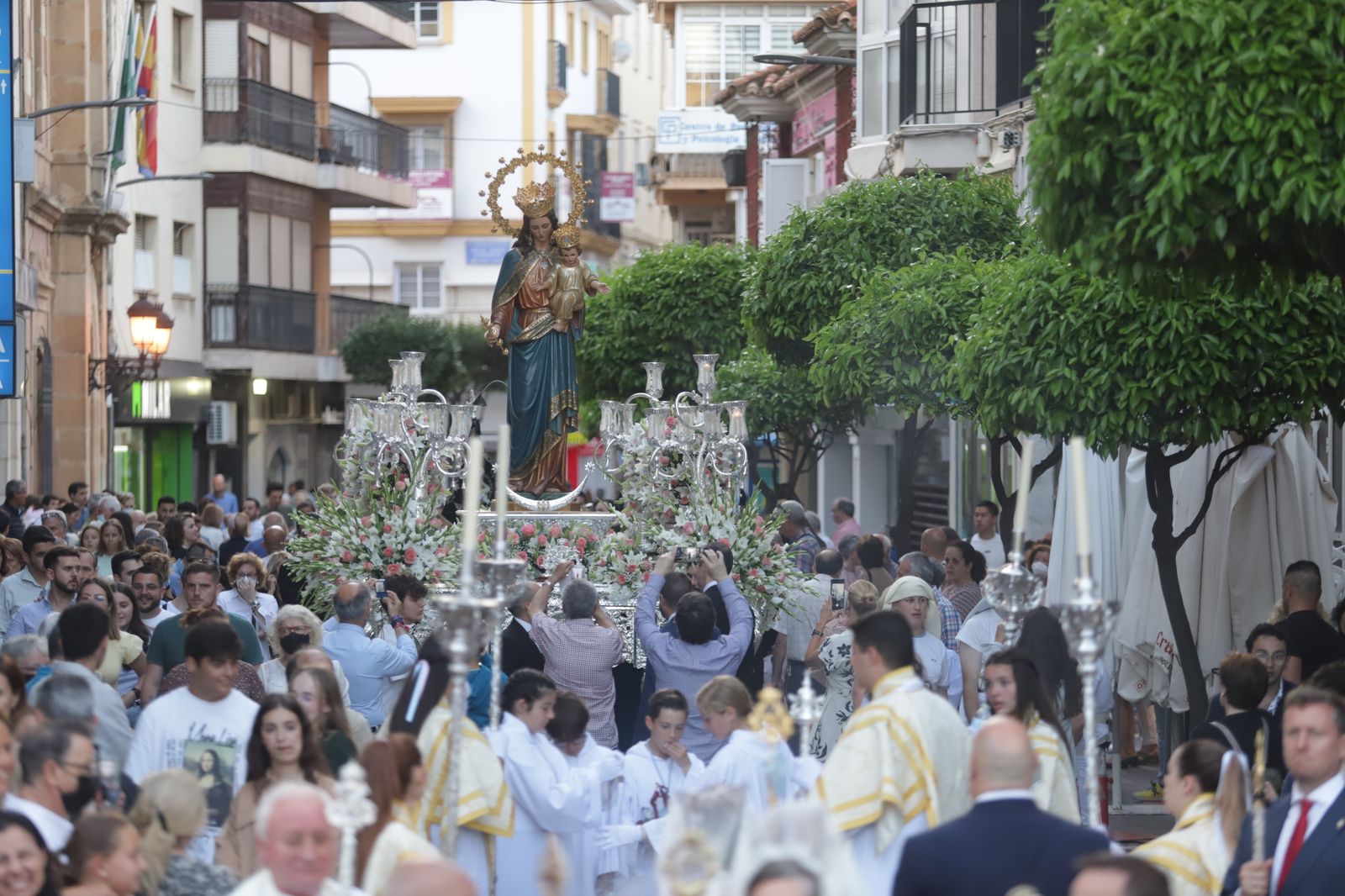 Fotos de la procesión de María Auxiliadora en Algeciras