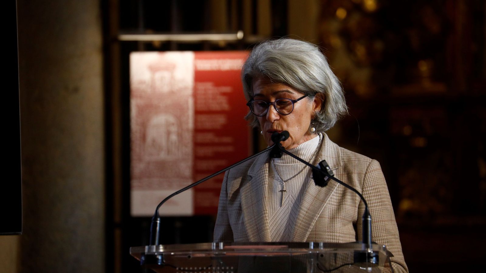 La restauradora Anabel Barena, de Anbar 2002 SL.