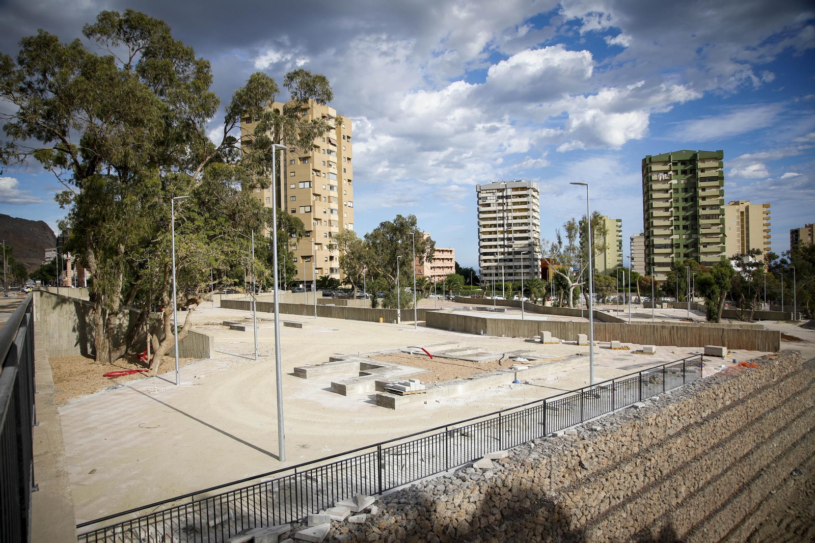 Te contamos en imágenes como avanzan las obras de la rambla de San Antonio en Aguadulce