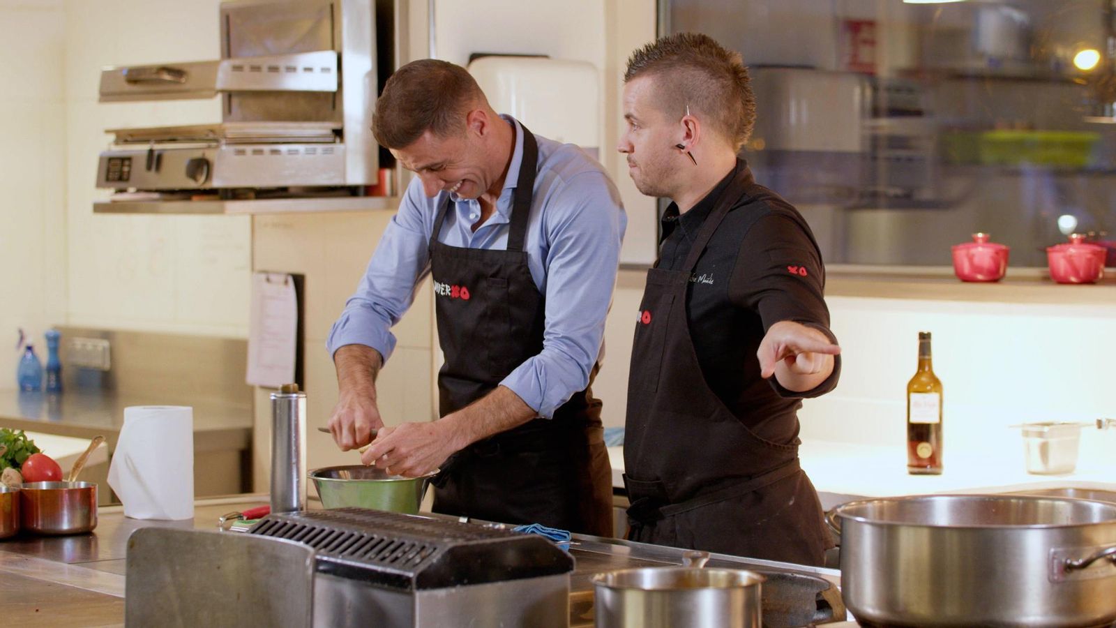 Dabiz Muñoz y Joaquín en la primera entrega de 'Joaquín el novato'