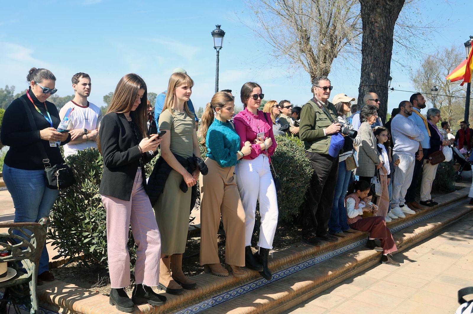 Imágenes del ambiente en el sábado 16 de marzo en Huelva