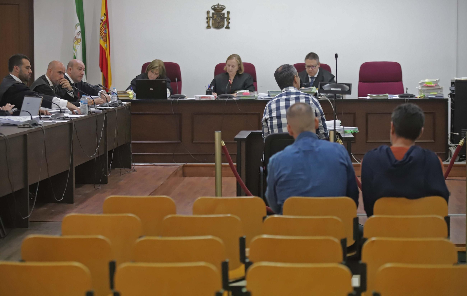 Fotos de la tercera sesión del juicio del Rúa Mar en Algeciras