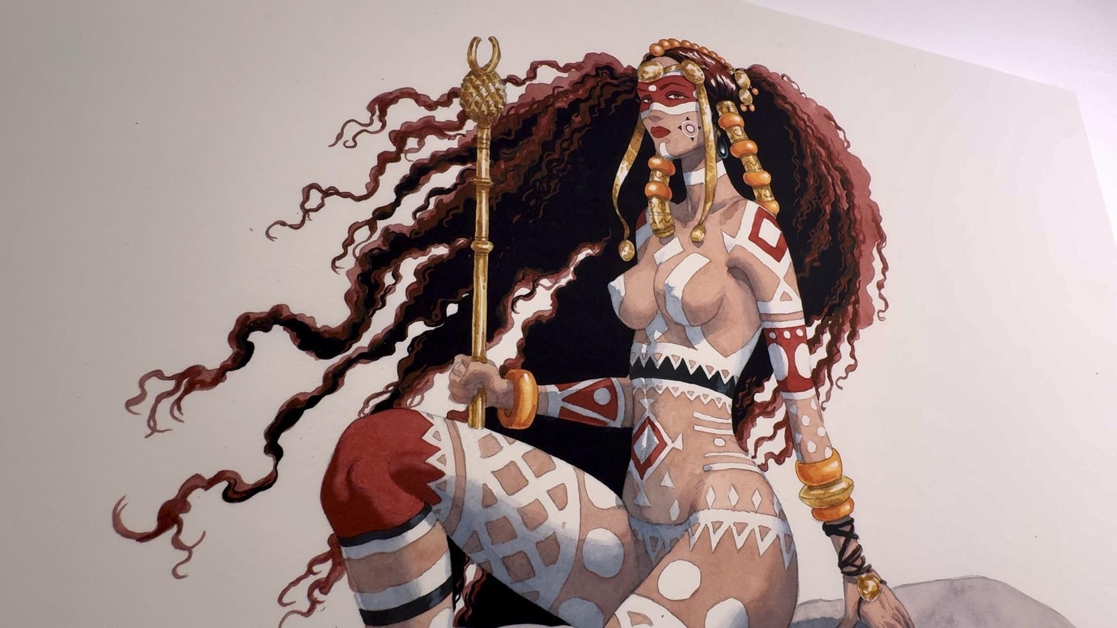 Una de las obras de Miralles.