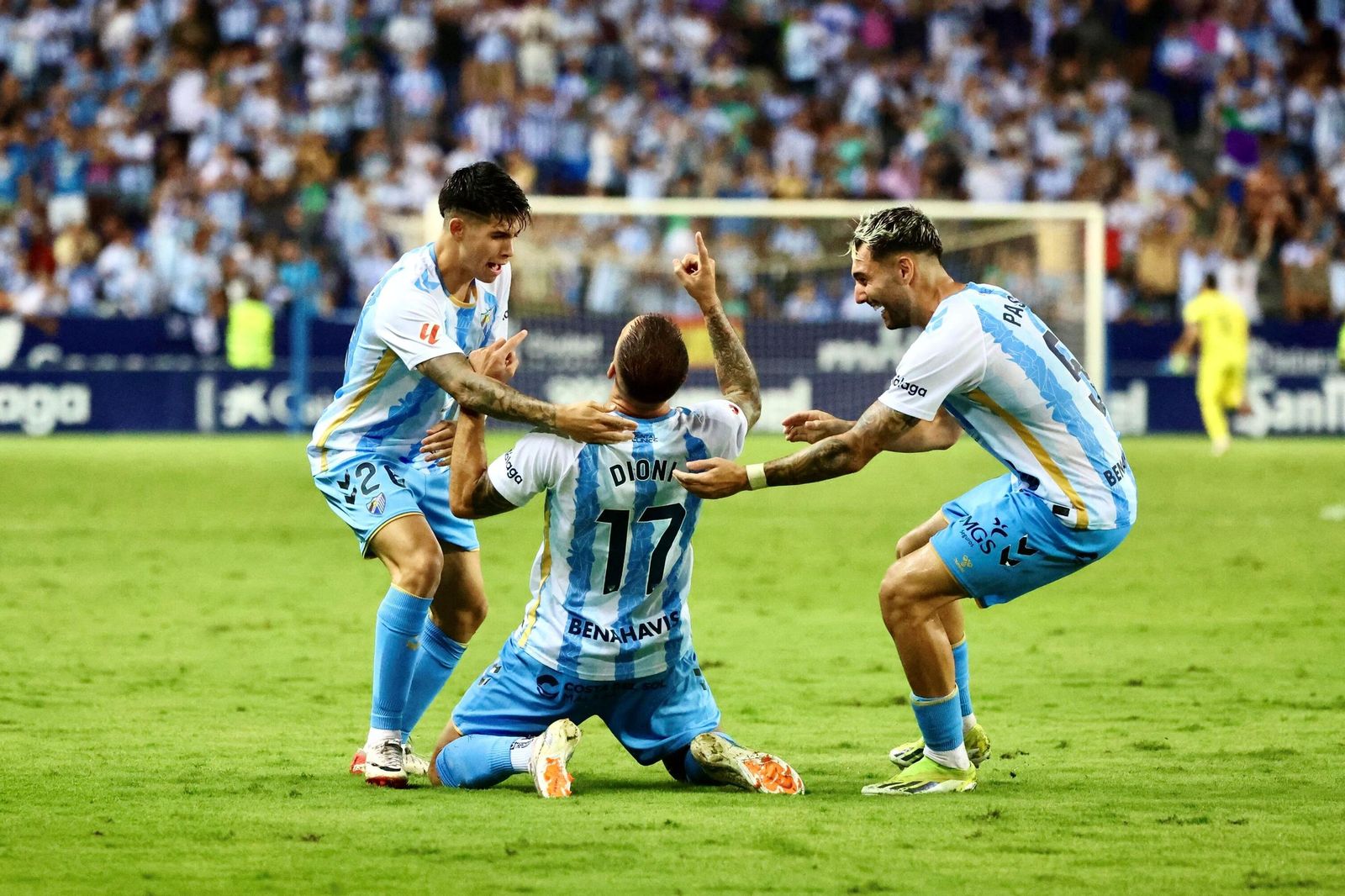 La etapa de Antoñito Cordero en el Málaga CF, en fotos