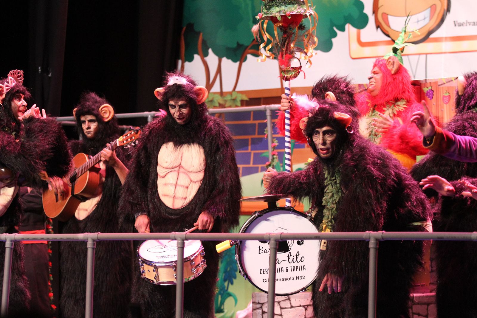 Imágenes del primer día de preliminares de concurso del Carnaval Colombino 2018