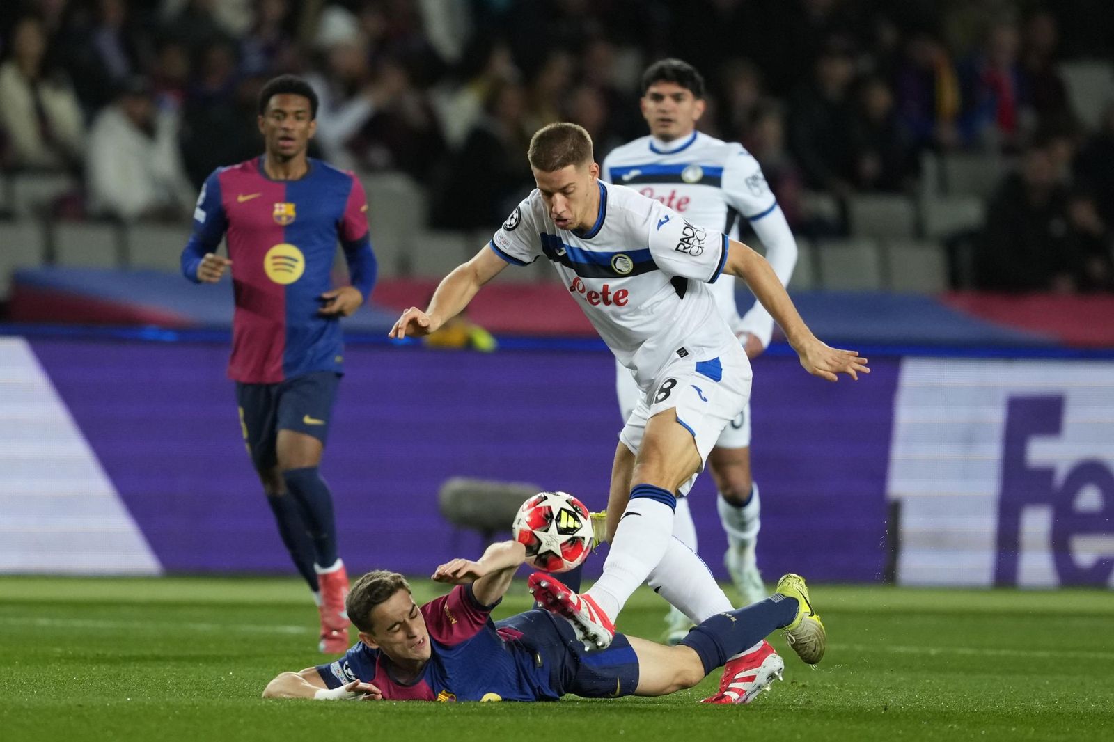 Las fotos del Barcelona - Atalanta