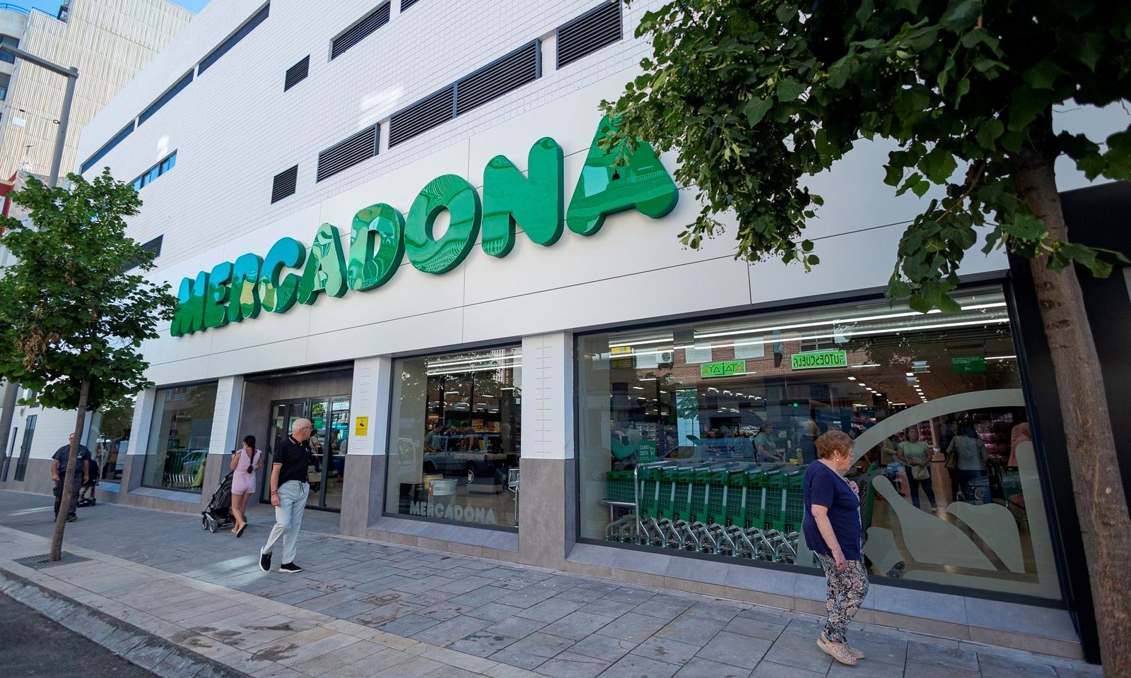 Uno de los supermercados de Mercadona.