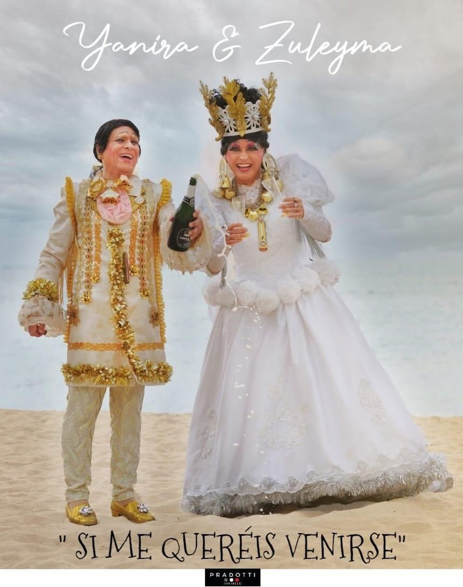 Cartel anunciador de la agrupación, 'Si me querei venirse'.