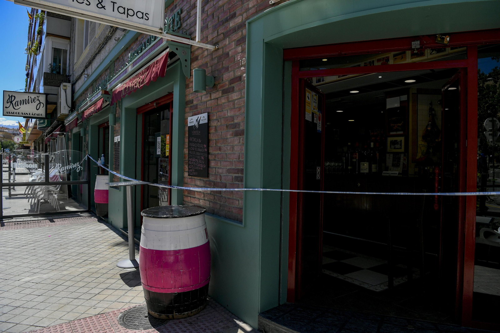 Así ha quedado el restaurante Ramírez de Granada tras el incendio