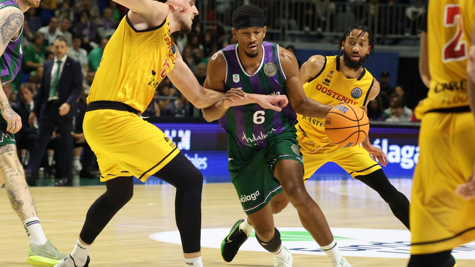 El Unicaja - Filou Oostende de BCL, en fotos