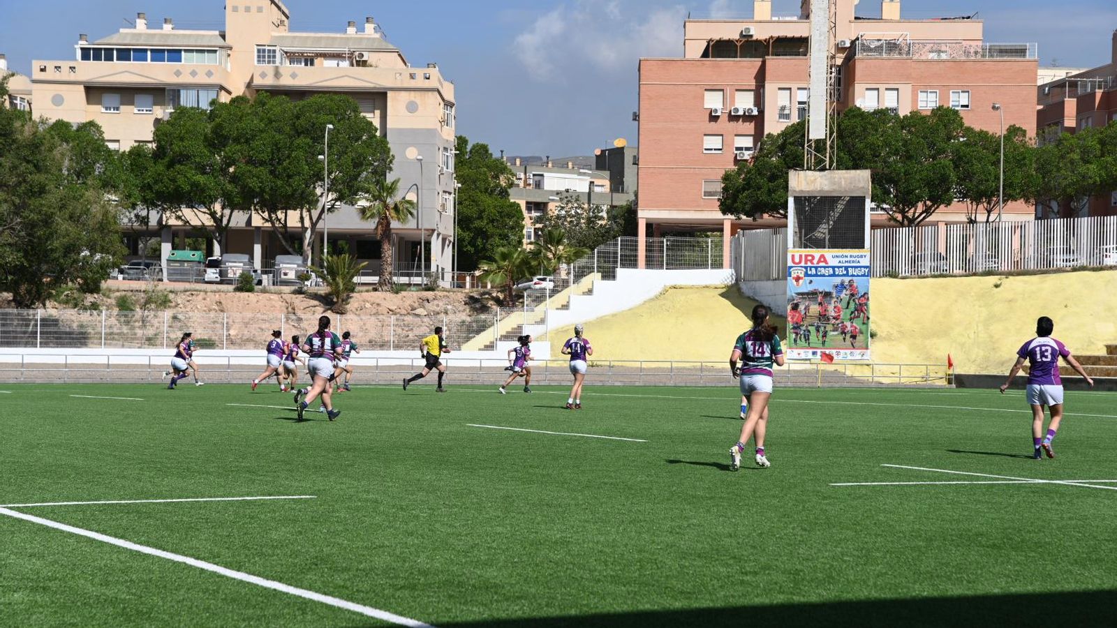 Una acción de uno de los encuentros disputados en el Estadio Juan Rojas durante este fin de semana.