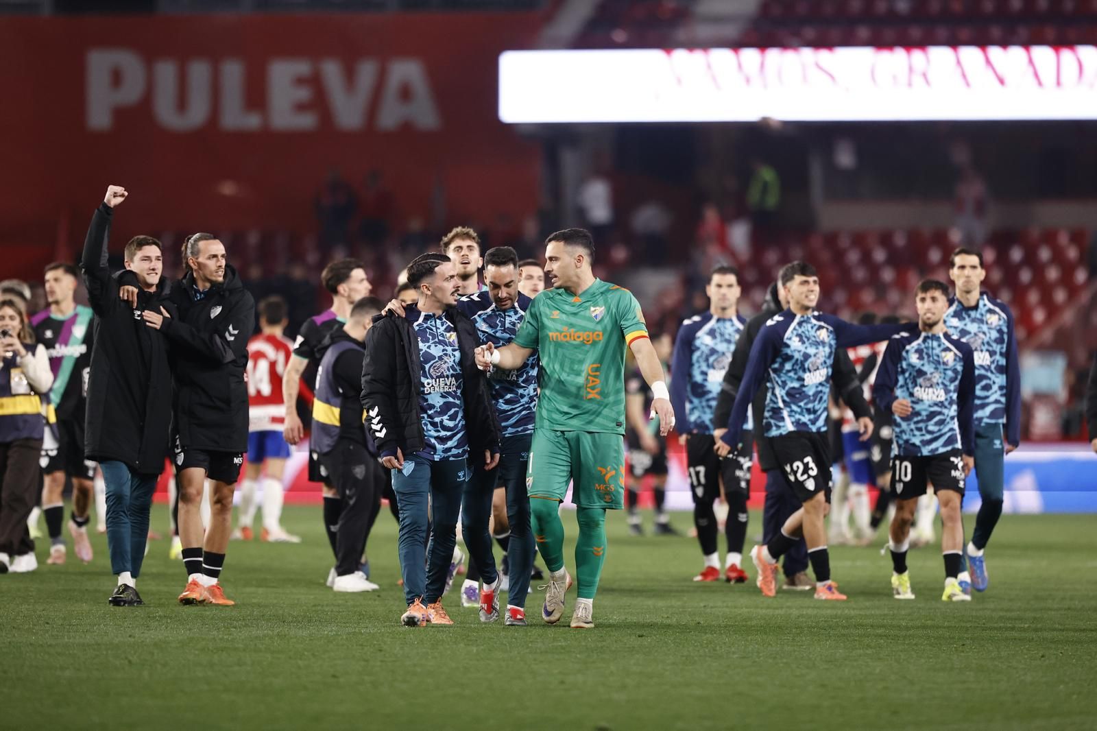 El Granada-Málaga CF, en fotos