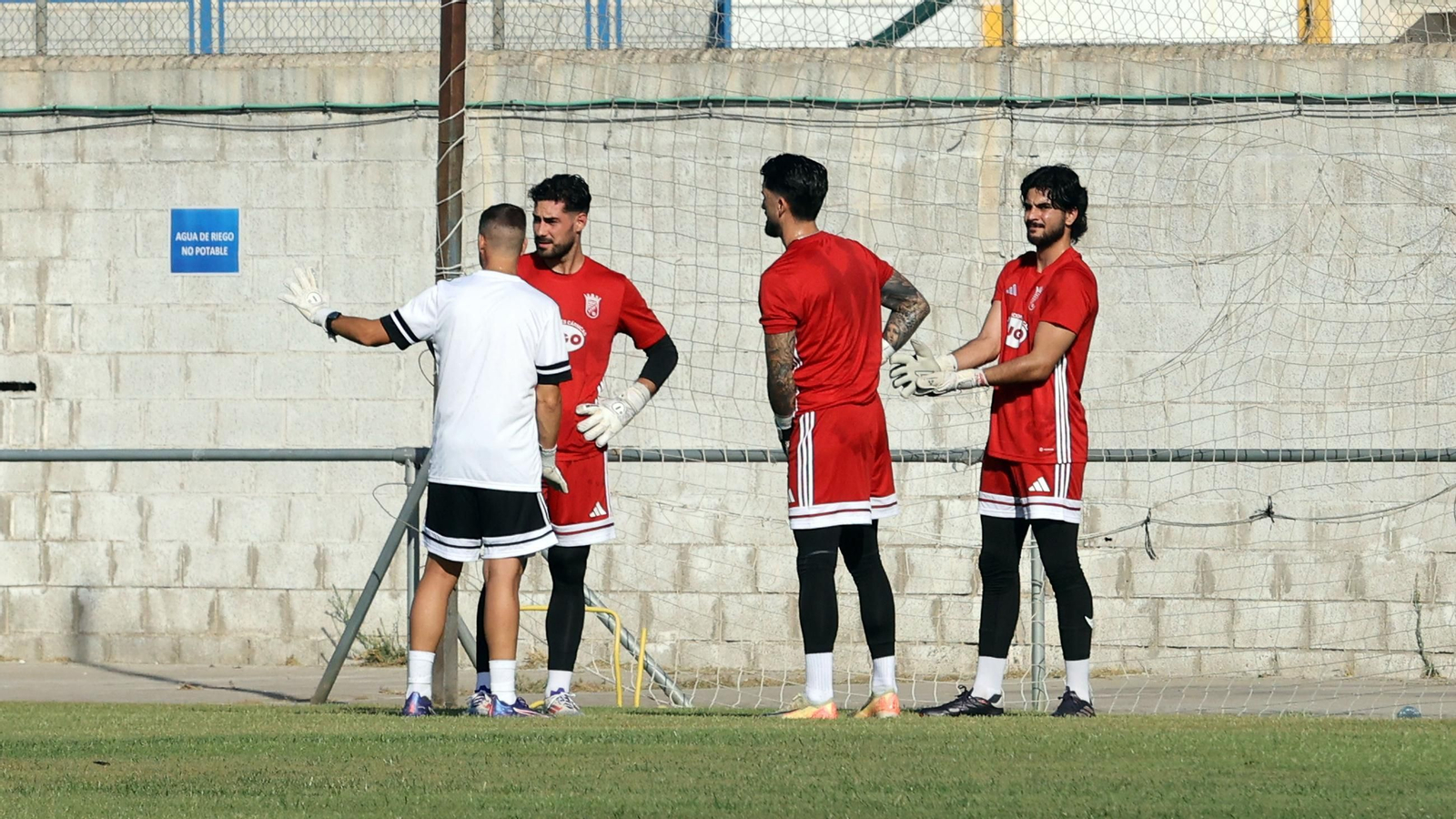 Primer entrenamiento del Xerez CD en el Pedro Garrido de Jerez