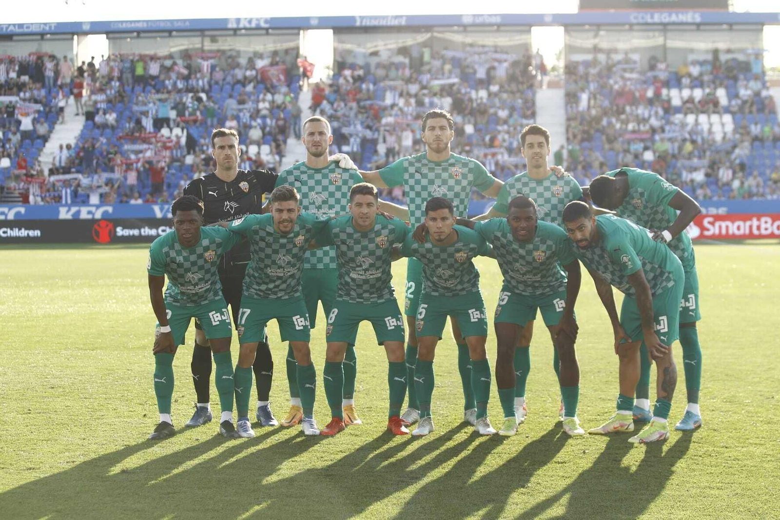 Once del ascenso en Butarque en la última jornada del curso 2021-2022