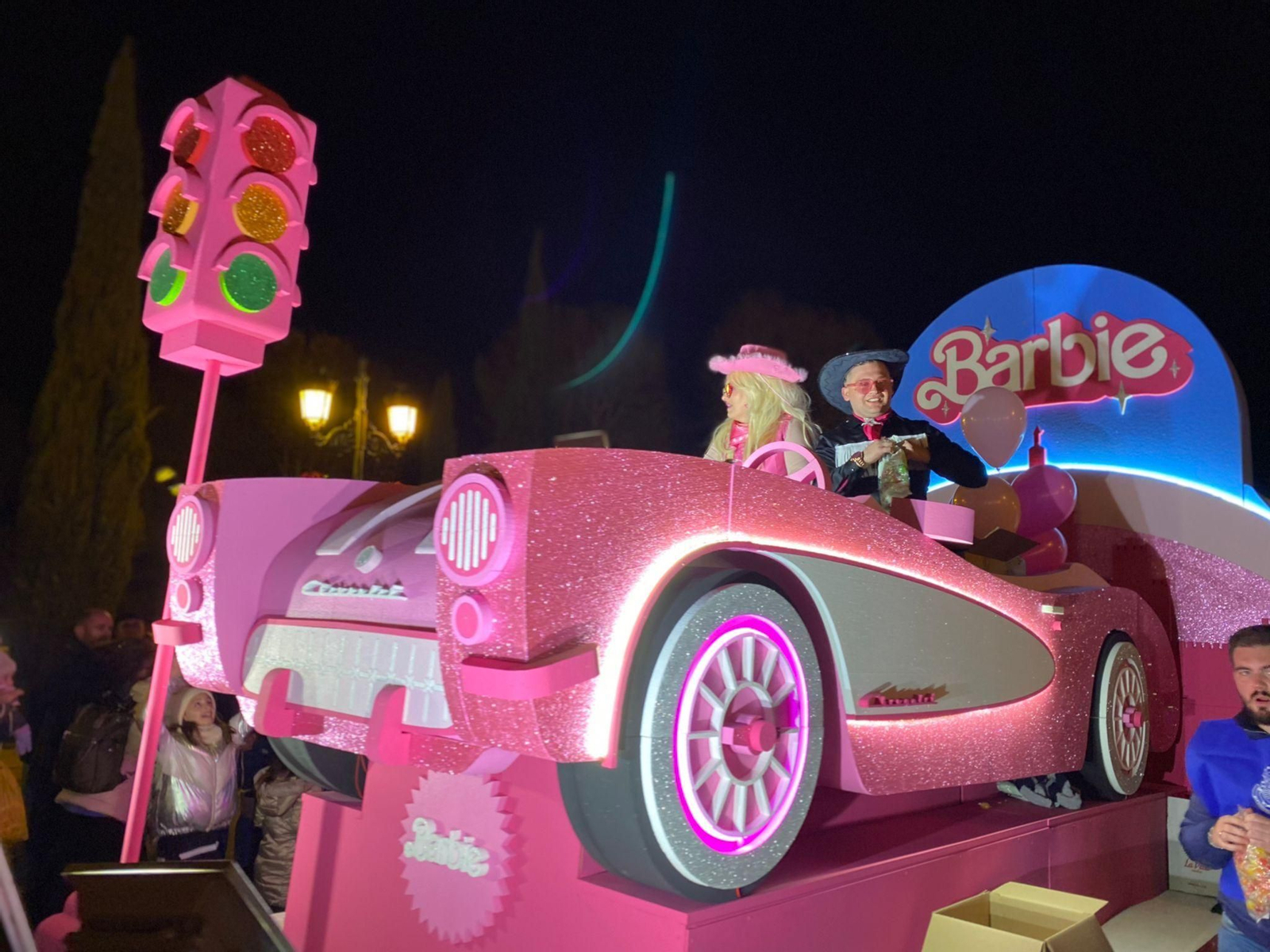 Barbie y Ken acompañaron a Melchor, Gaspar y Baltasar en Guadix