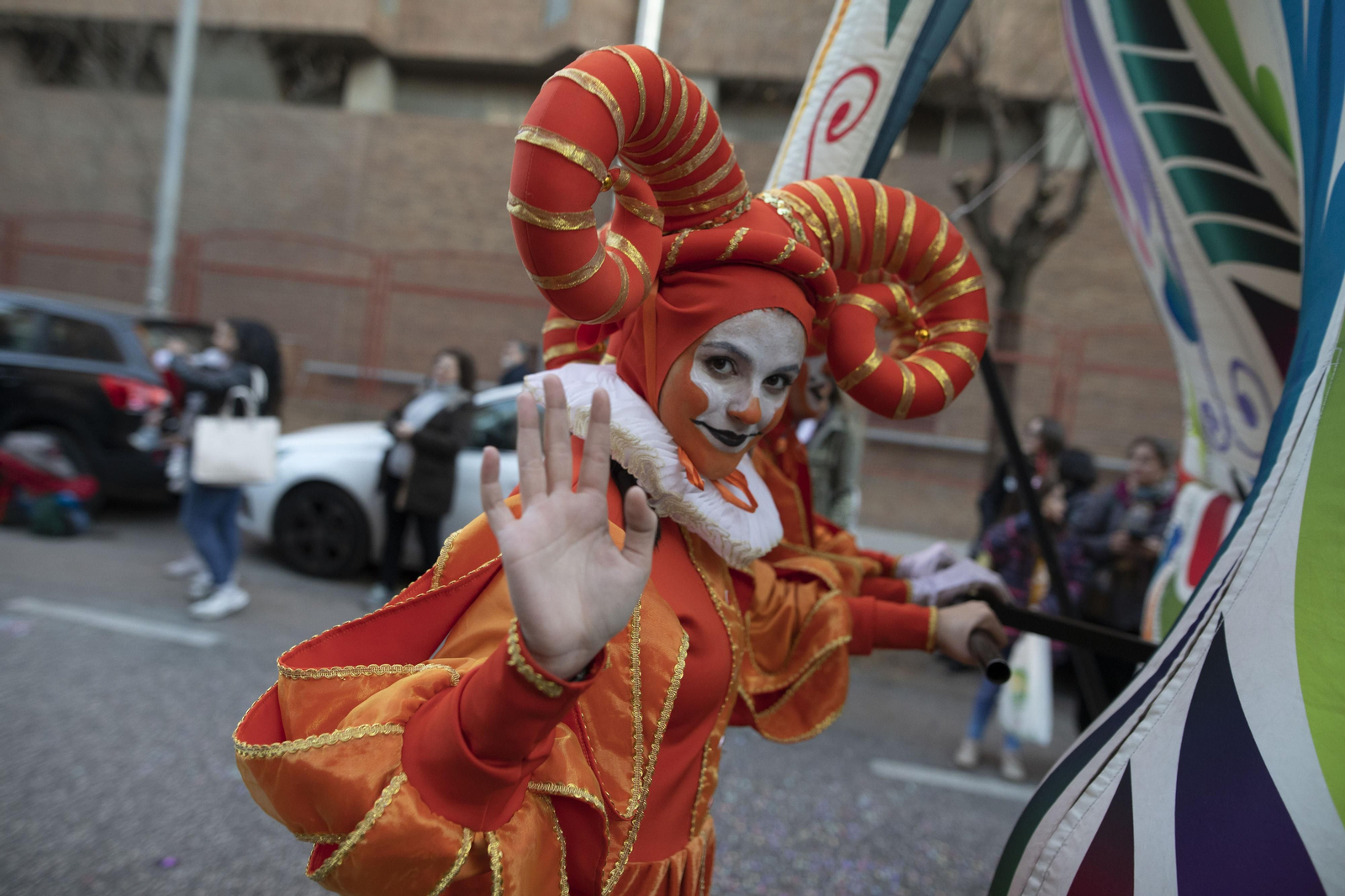 Así ha sido la cabalgata de Papa Noel por Granada