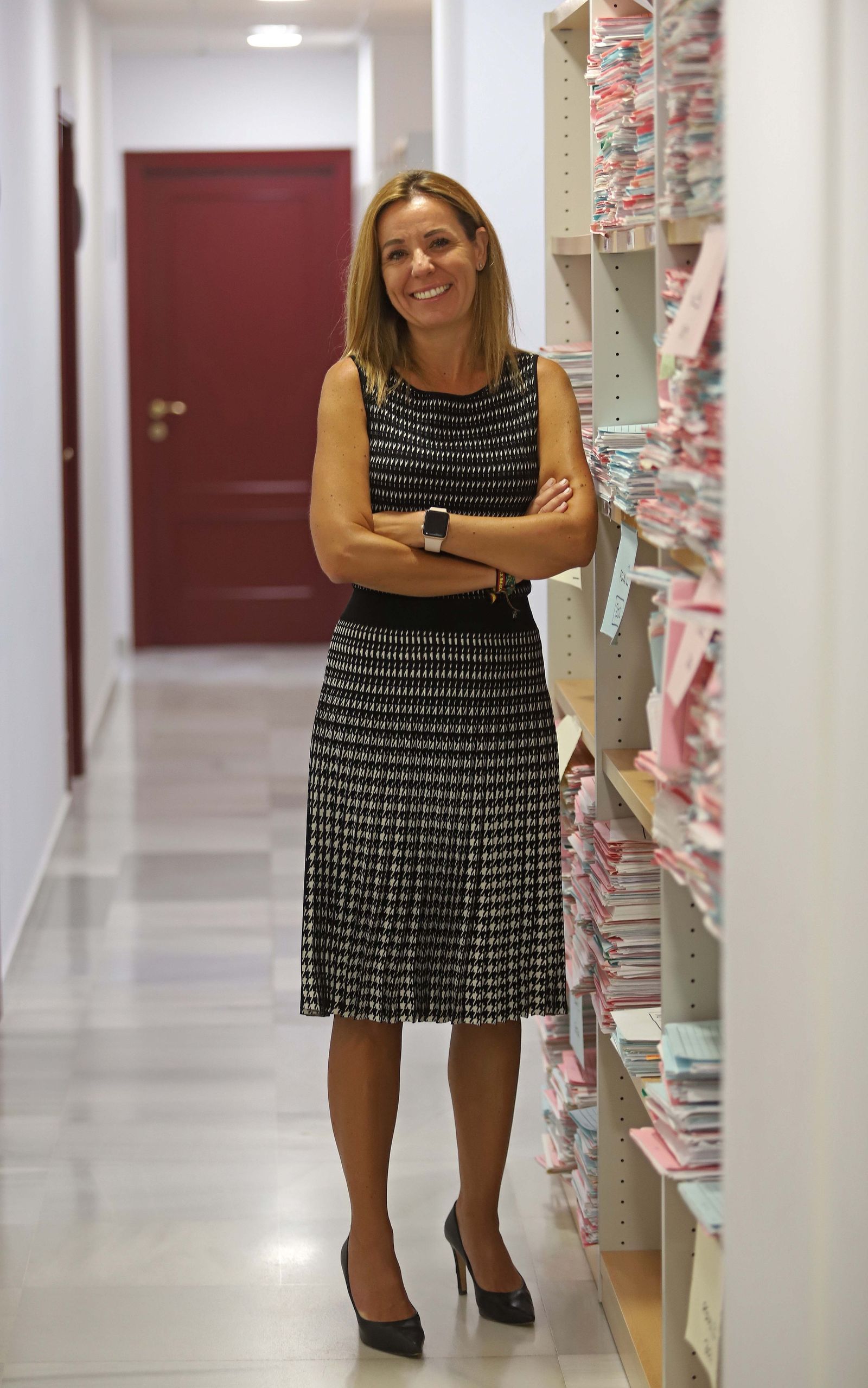 Macarena Arroyo, en la Fiscalía.