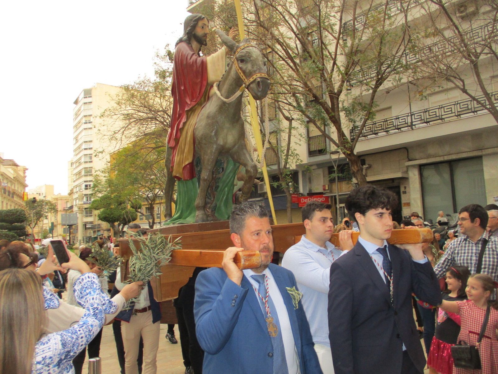 La 'Burra chica' salió a la Plaza de San Sebastián