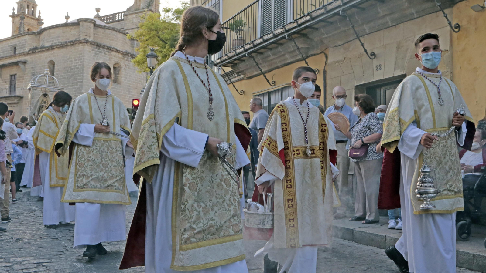 Imágenes de la procesión de la Virgen de la Merced