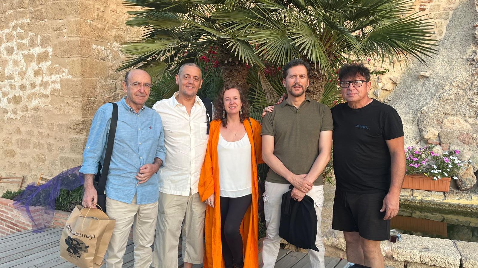 Diego Alonso, Antonio Carbonell, Virginia Fernández Collado, Fran Vargas y Nacho Ruiz.