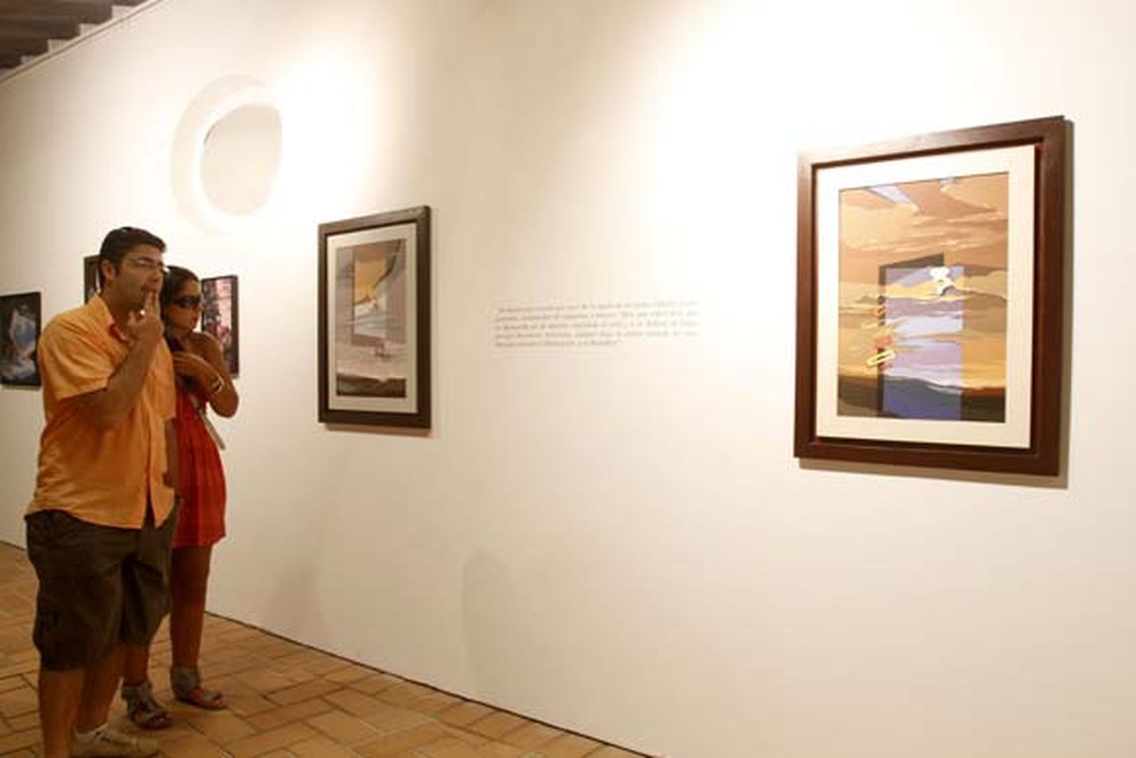 70 obras del artista peruano convivirán hasta septiembre en el Castillo de Santa Catalina

Foto: Lourdes de Vicente