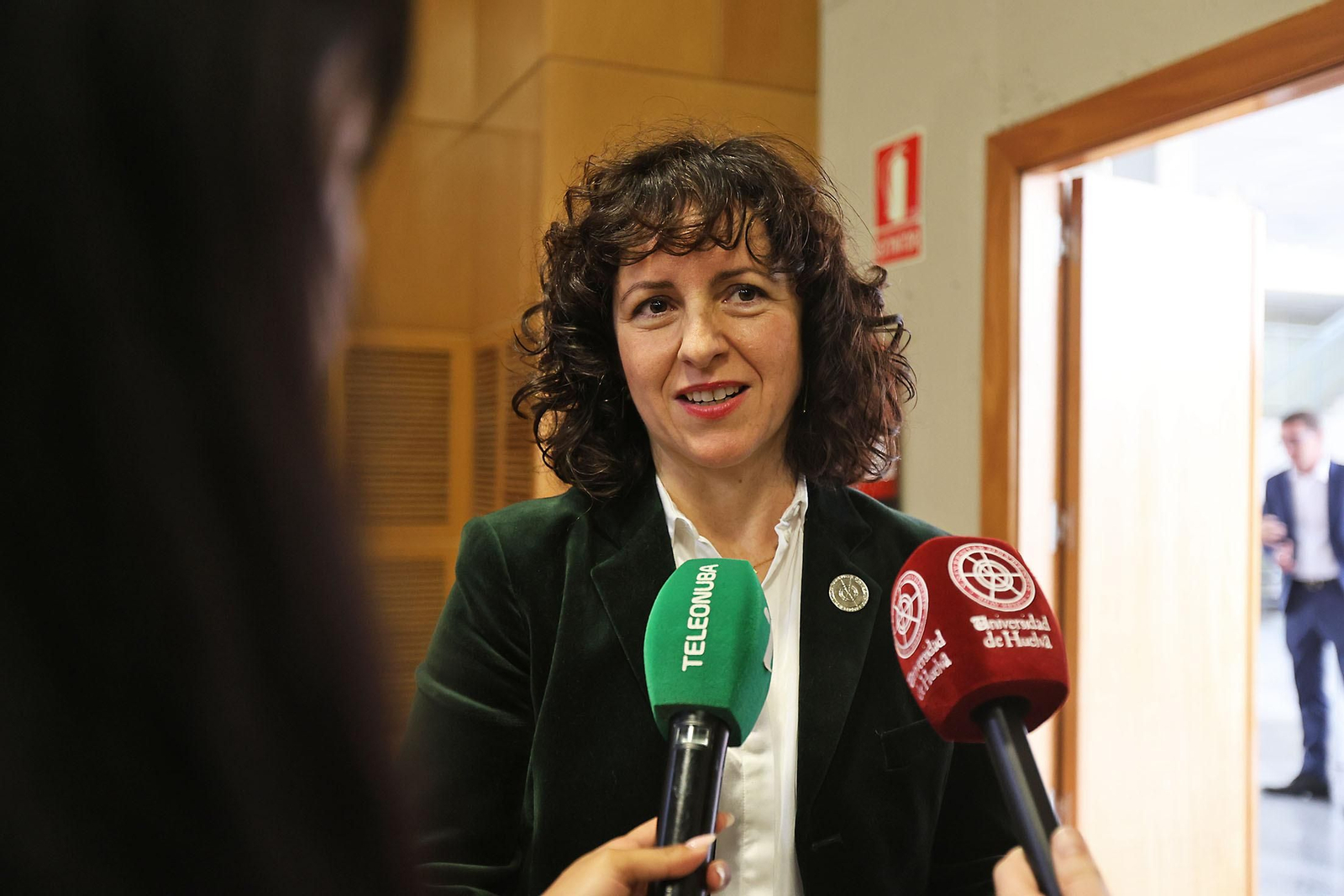 Imágenes de la Welcome Ceremony para dar la bienvenida al alumnado Erasmus que estudiará en la UHU