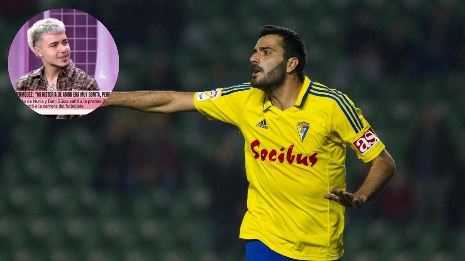 Dani Güiza y su primogénito Cristian