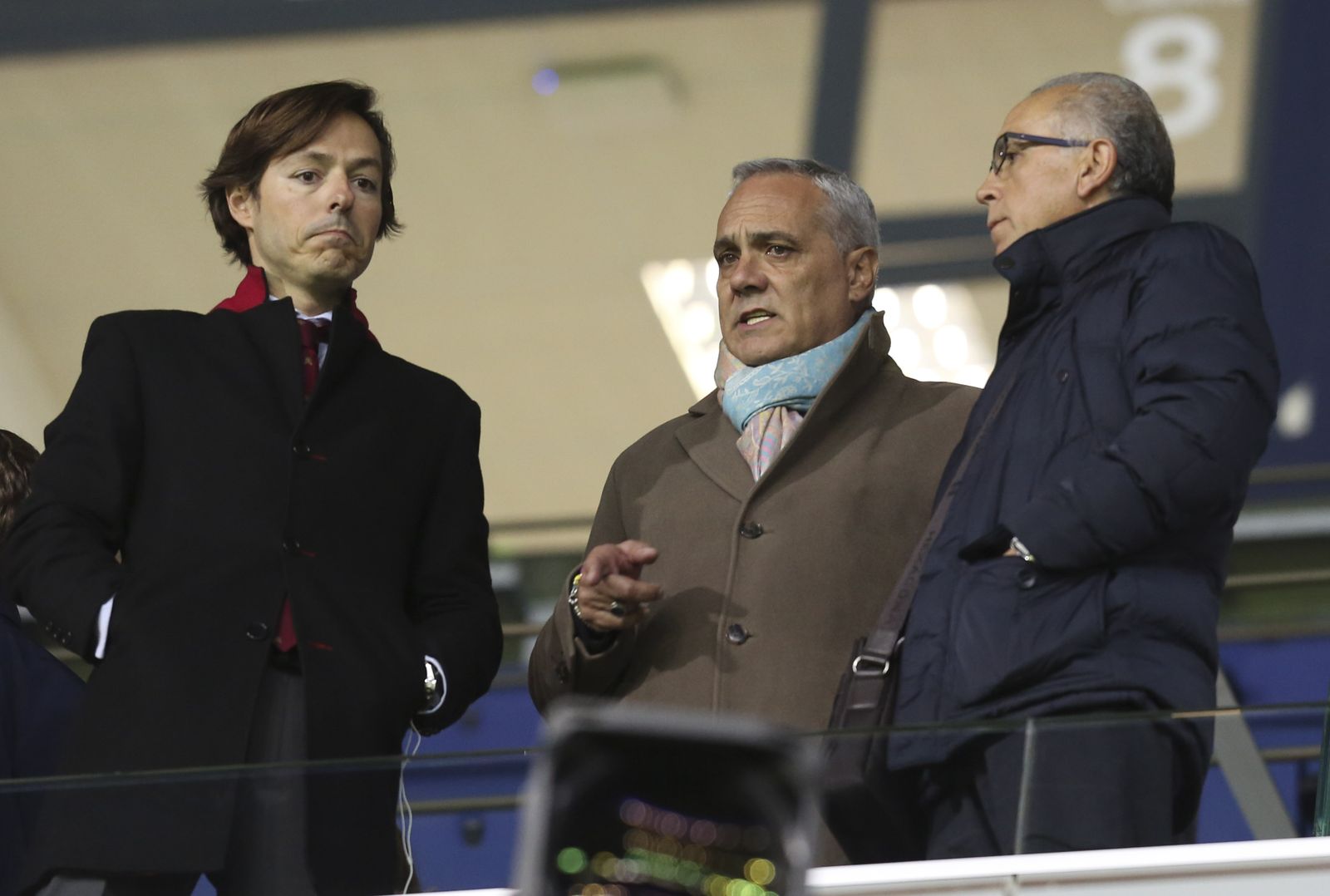 Joaquín Jofre, Mario Husillos y Antonio Tapia.