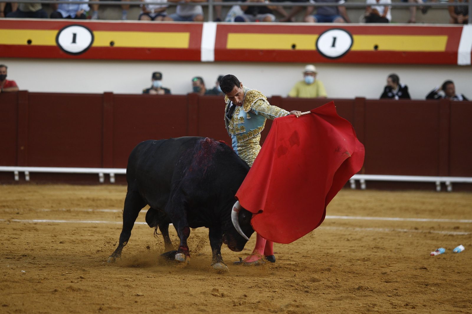 Corrida de toros del diestro Jesús de Almería en Vera.