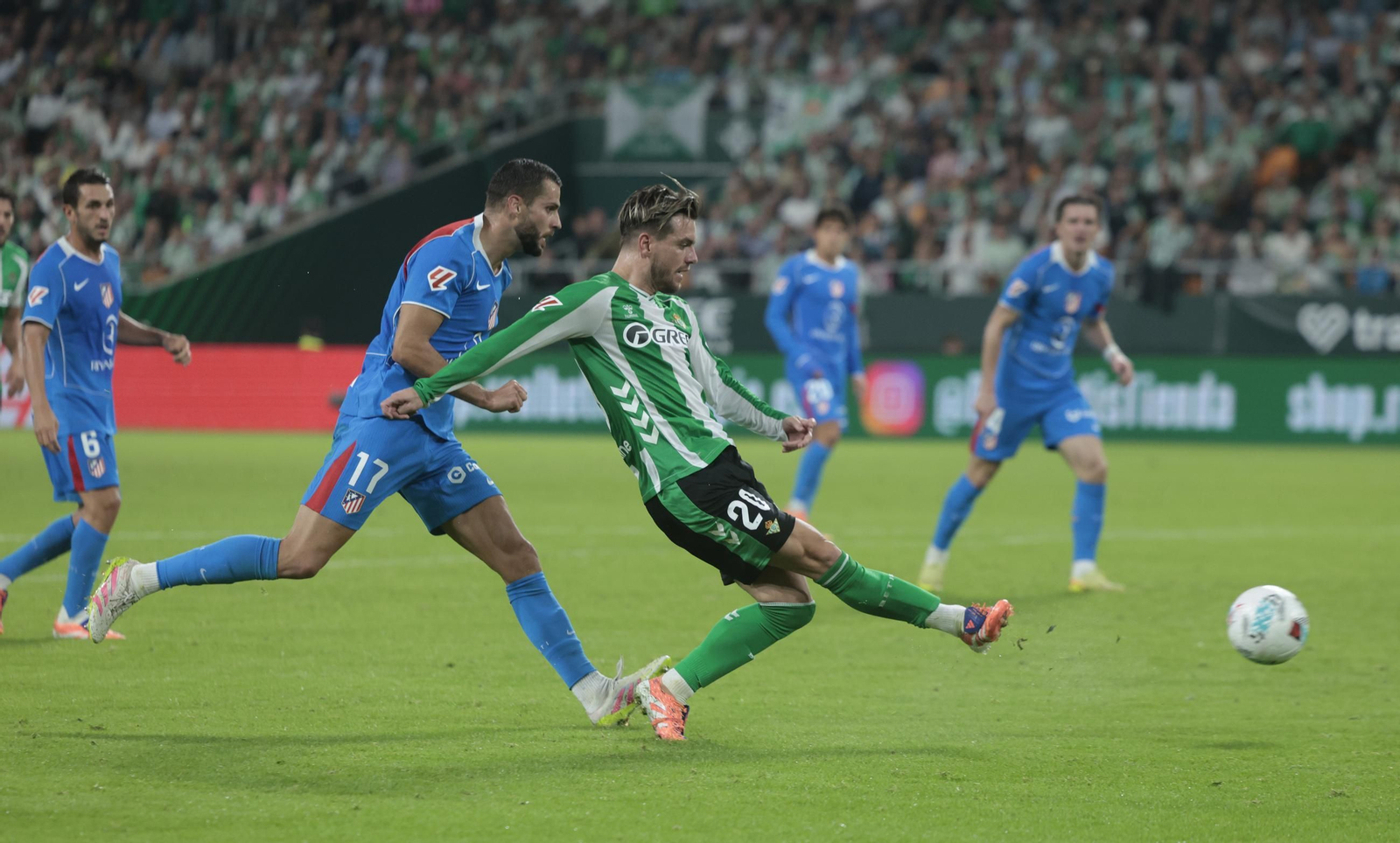 Las fotos del Betis - Atlético de Madrid