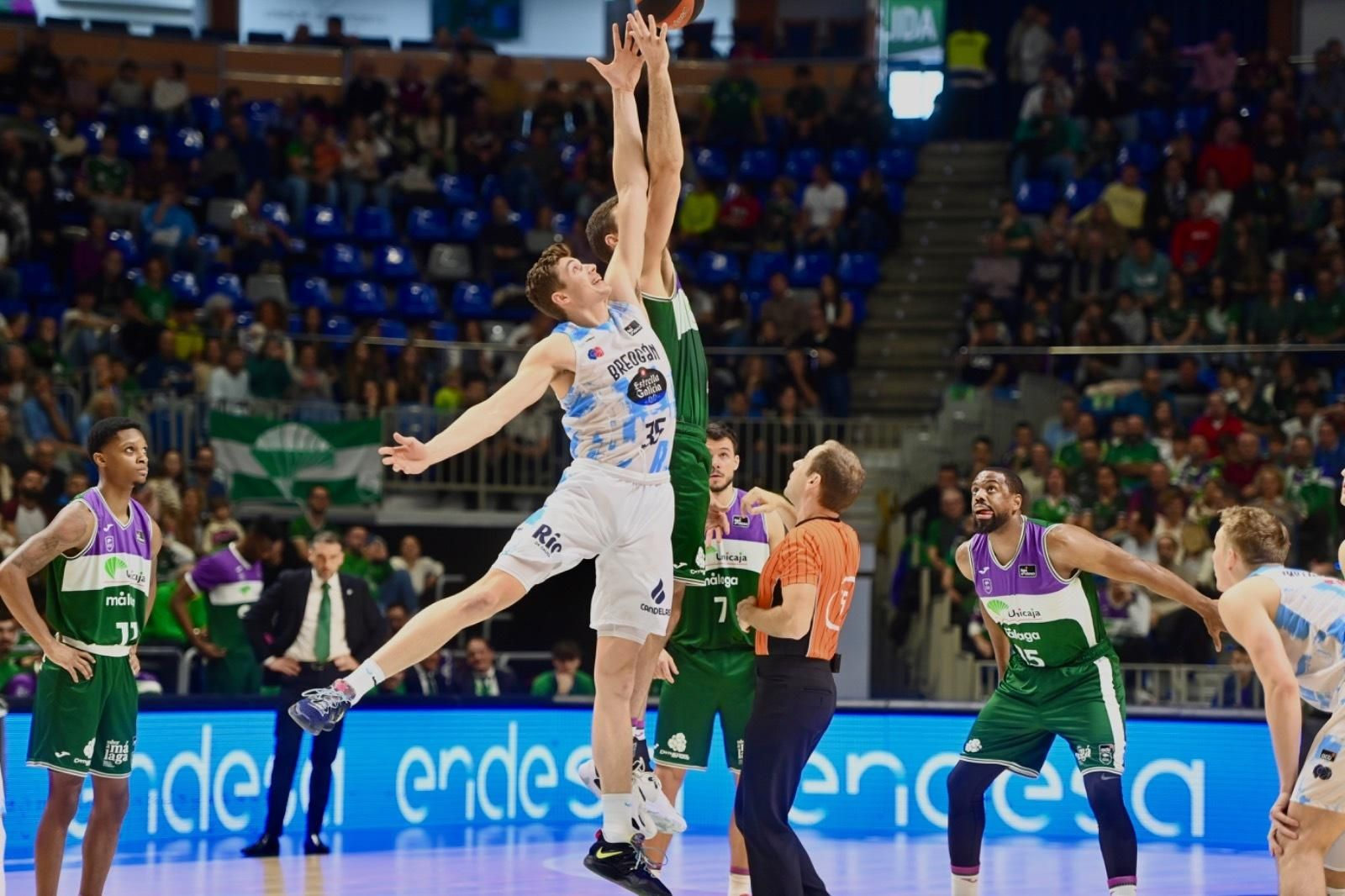 El Unicaja - Río Breogan, en fotos