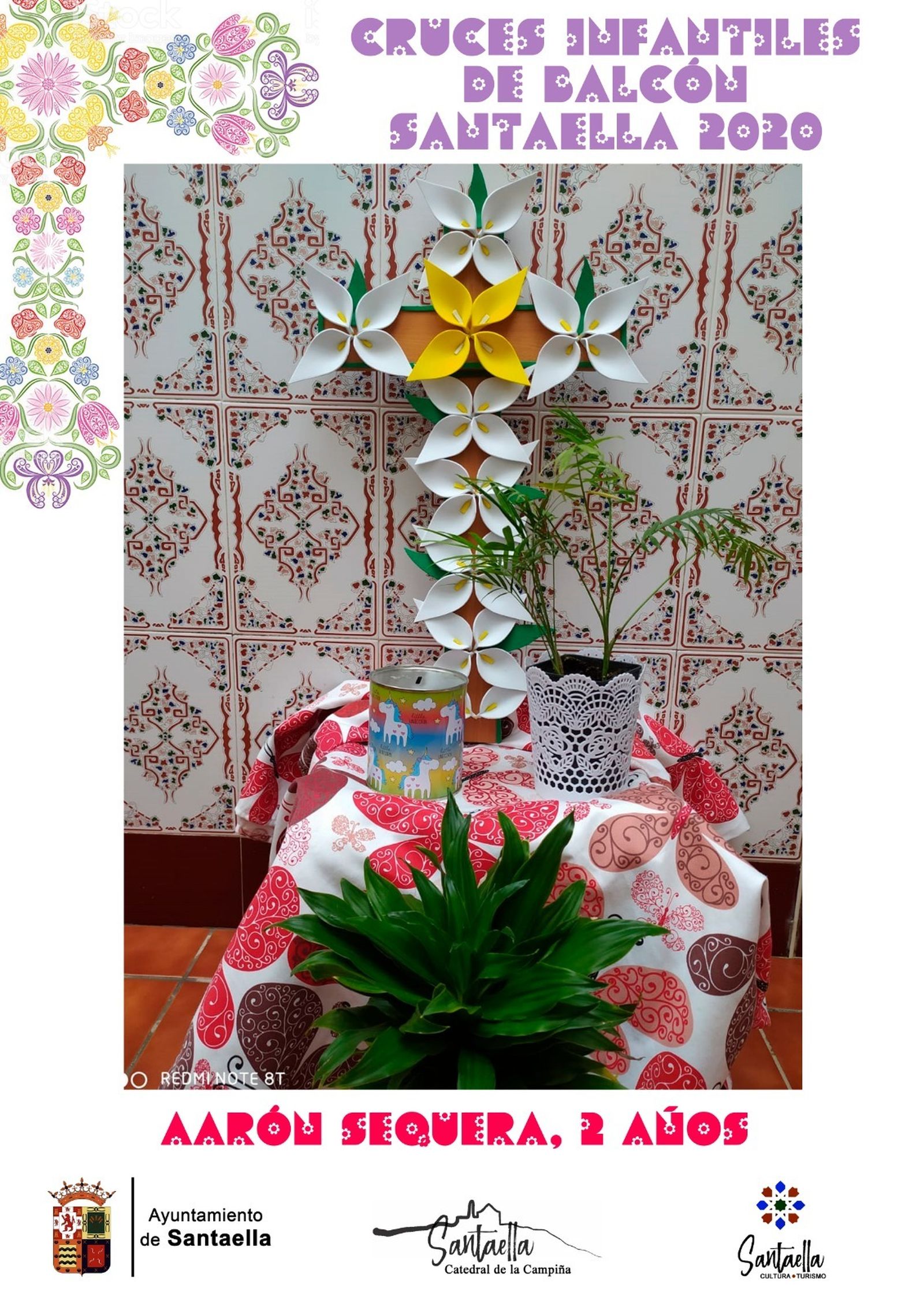 Así son las Cruces de Mayo de los niños de Santaella