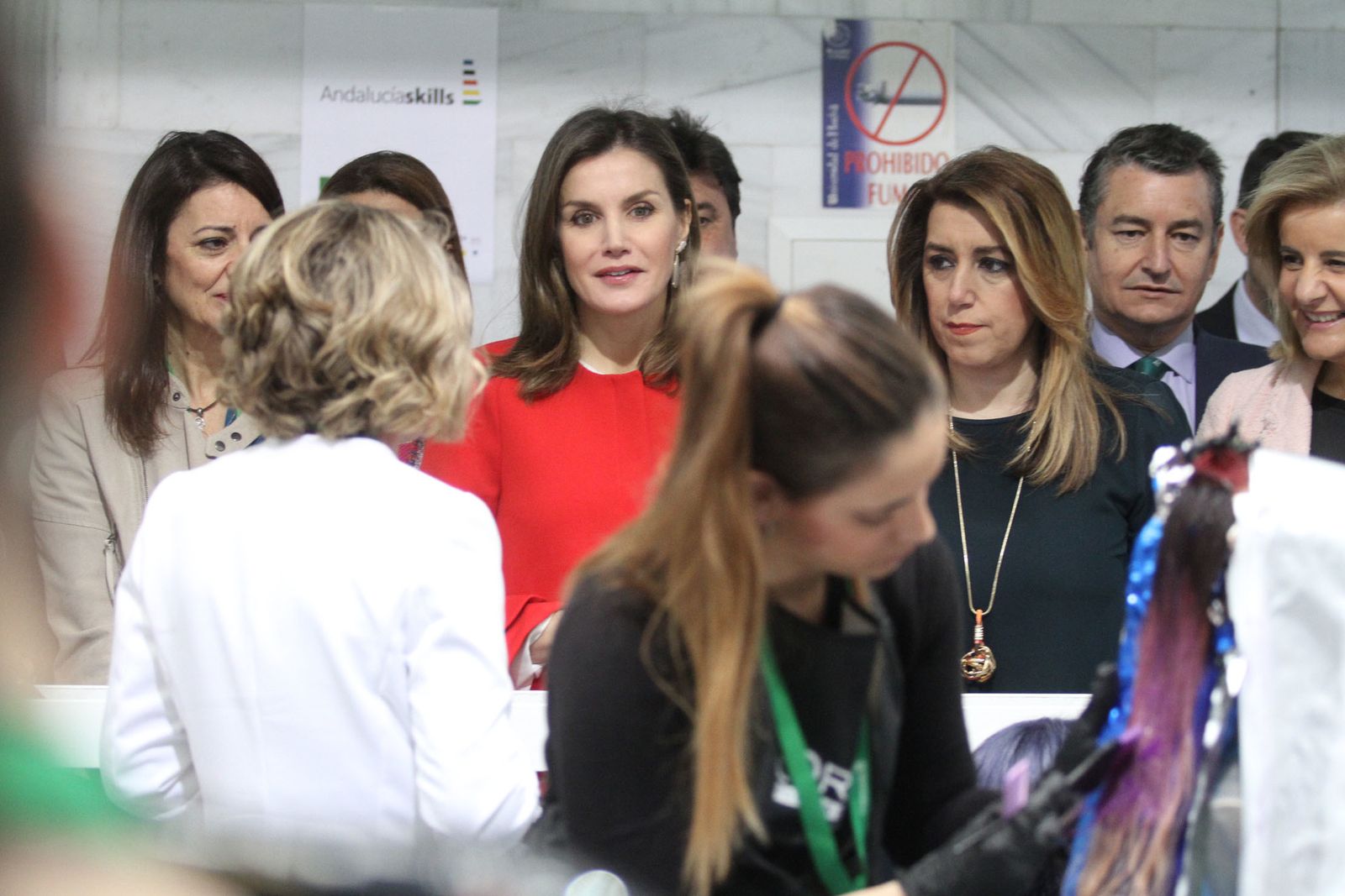 Imágenes de la visita de la reina Letizia a Huelva