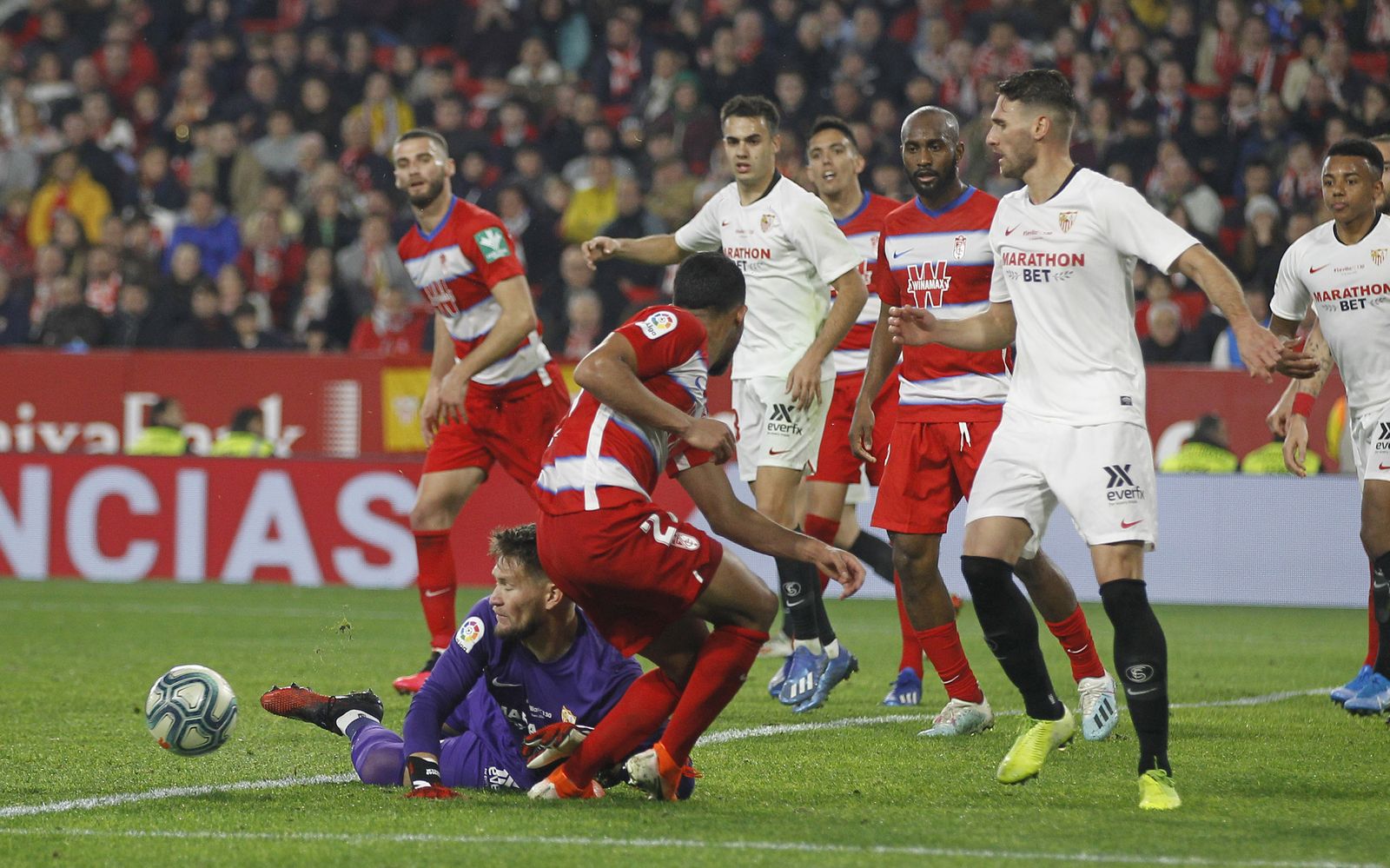 Las imágenes del Sevilla fc-Granada