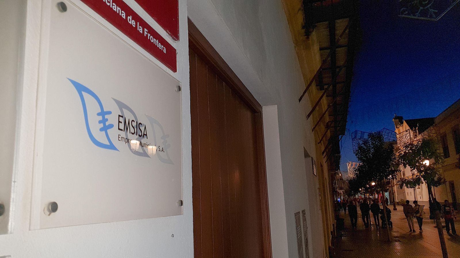 Vista de la sede de Emsisa en la calle La Plaza.