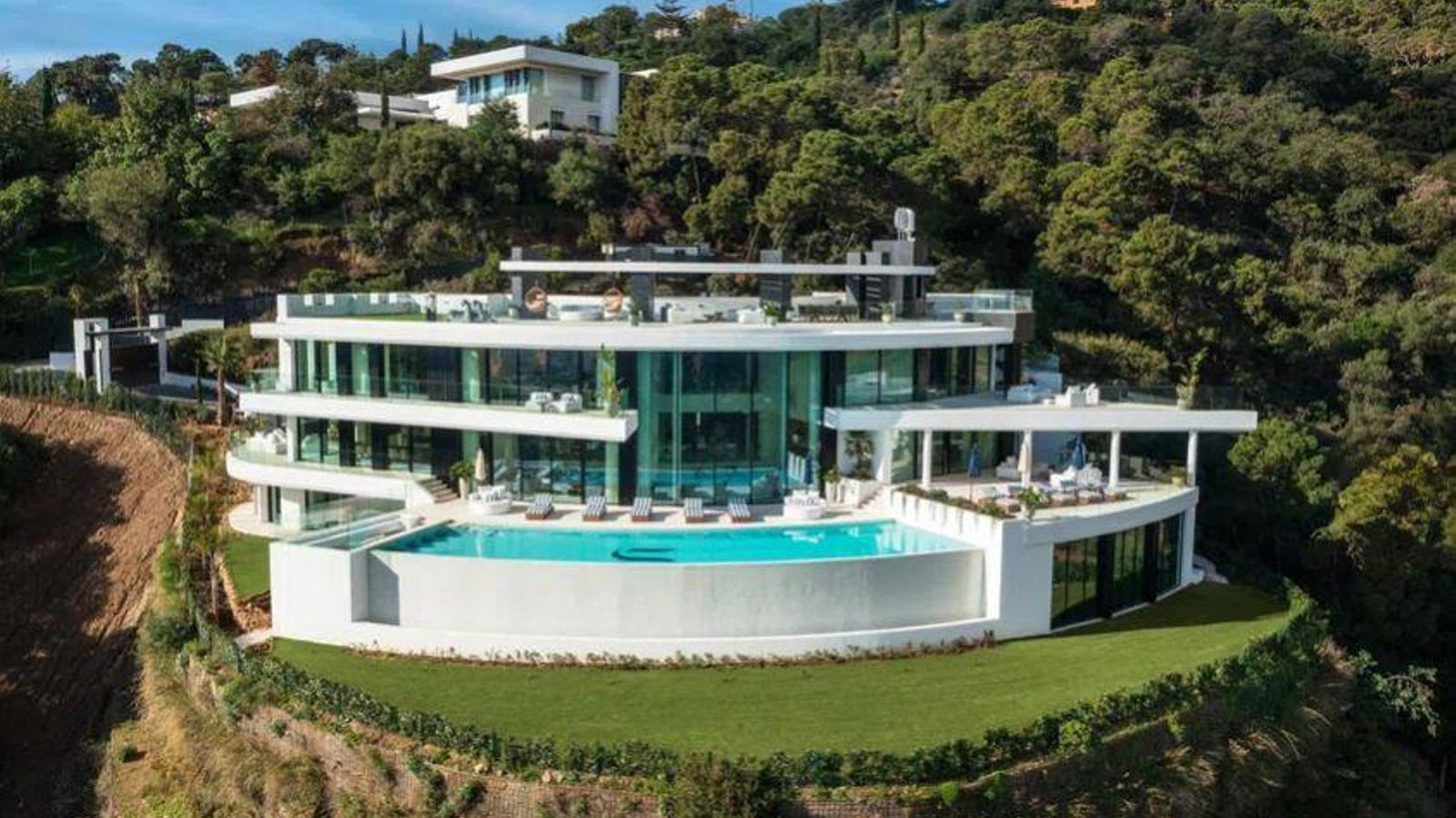 La finca en La Zagaleta.