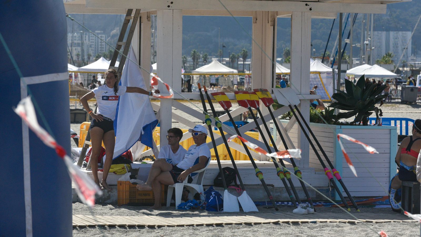 I Campeonato de España de remo ‘Beach Sprint’ en La Línea