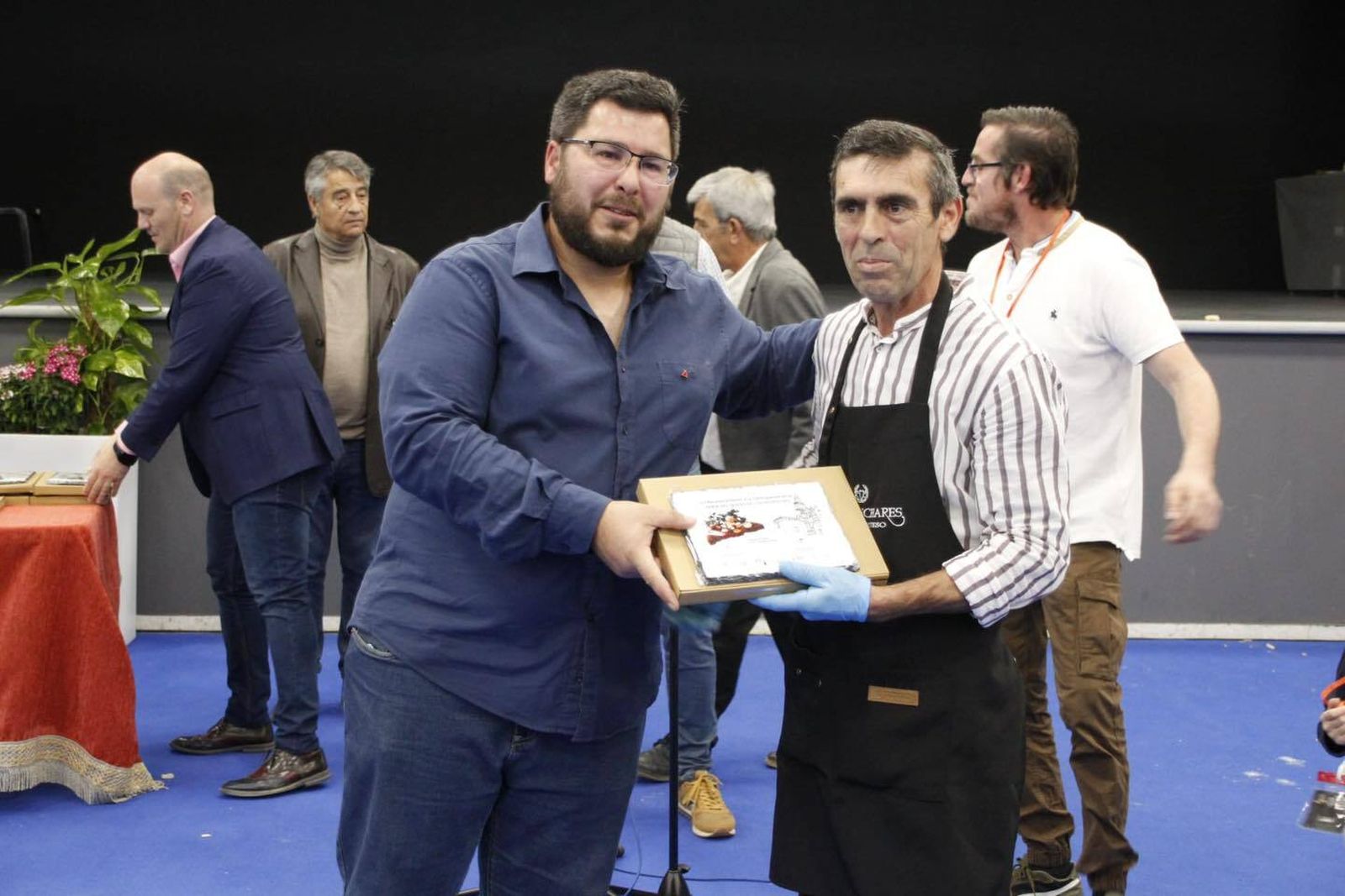 La clausura de la I Feria del Queso de Los Pedroches en Hinojosa del Duque, en imágenes