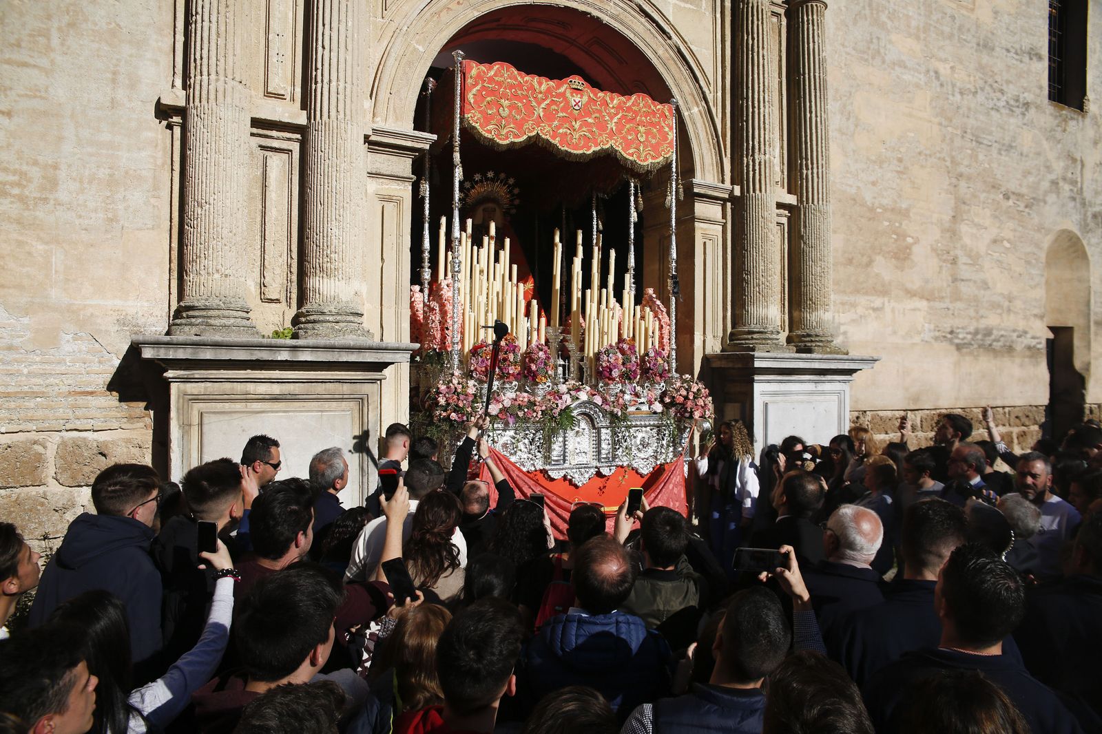 Imagen de archivo de la salida de las Hermandad de los Dolores