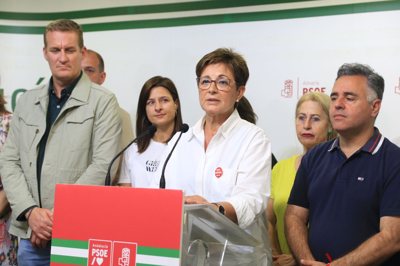 Imágenes de la noche de Elecciones Municipales 2023, en Almería