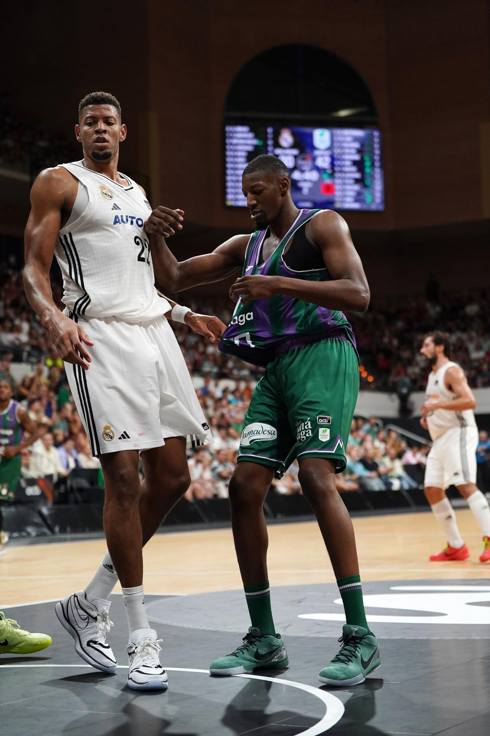 El Real Madrid - Unicaja, final de la Supercopa, en fotos
